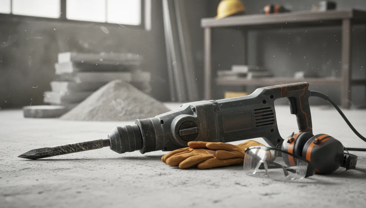 Comment utiliser un perforateur burineur en toute sécurité